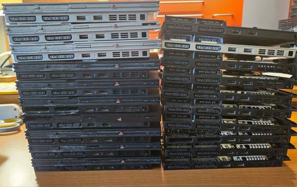 Photo Lot of Playstation 2 (PS2) Video Game Console Parts (New  Used) $40