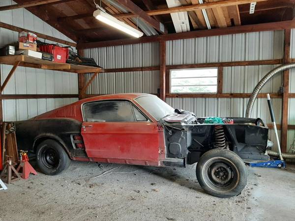 Photo 1967 FORD MUSTANG FASTBACK PROJECT CAR - $123,456 (Frenchville, PA)