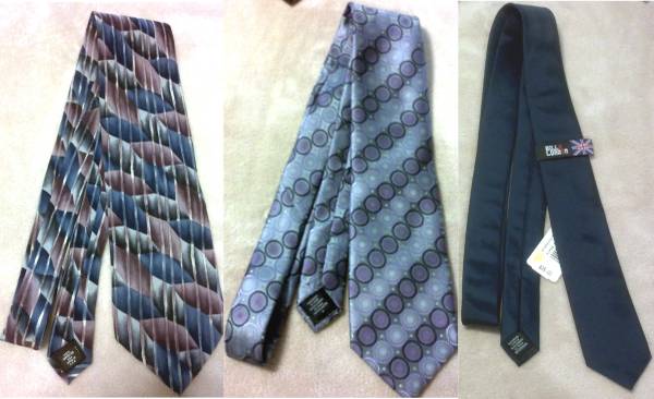 Photo BRAND NEW and Like New 3 Mens Silk Ties - All for 1 Low Price - $10 (near Toftrees in State College) lsaquo image 1 of 5 rsaquo Standing Stone Ln near Fox Hill Rd (google map)