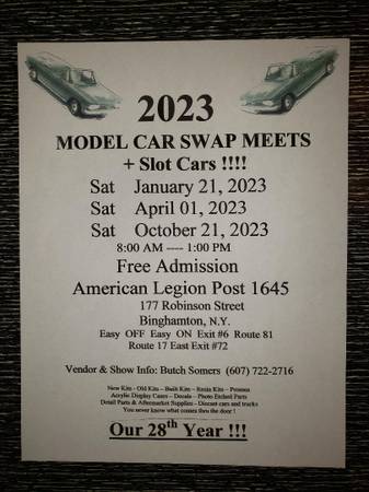 Photo Model Car Swap Meets  Slot Cars