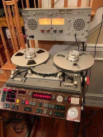 Pro reel to reel decks and reel tape wanted $1,111