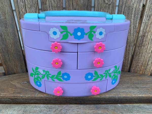 Photo Vintage Polly Pocket Blue Bird Carryon Case $50