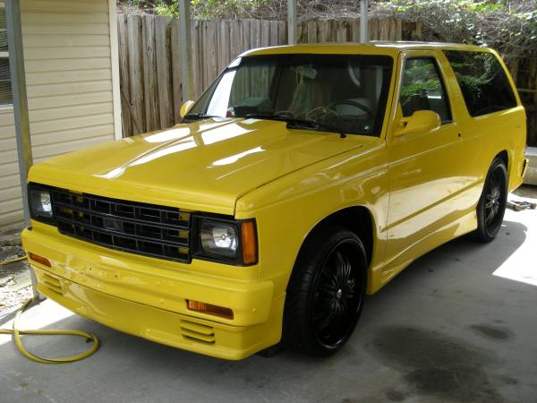Custom 1984 S10 Blazer V8 5000 Pace Cars Trucks For Sale