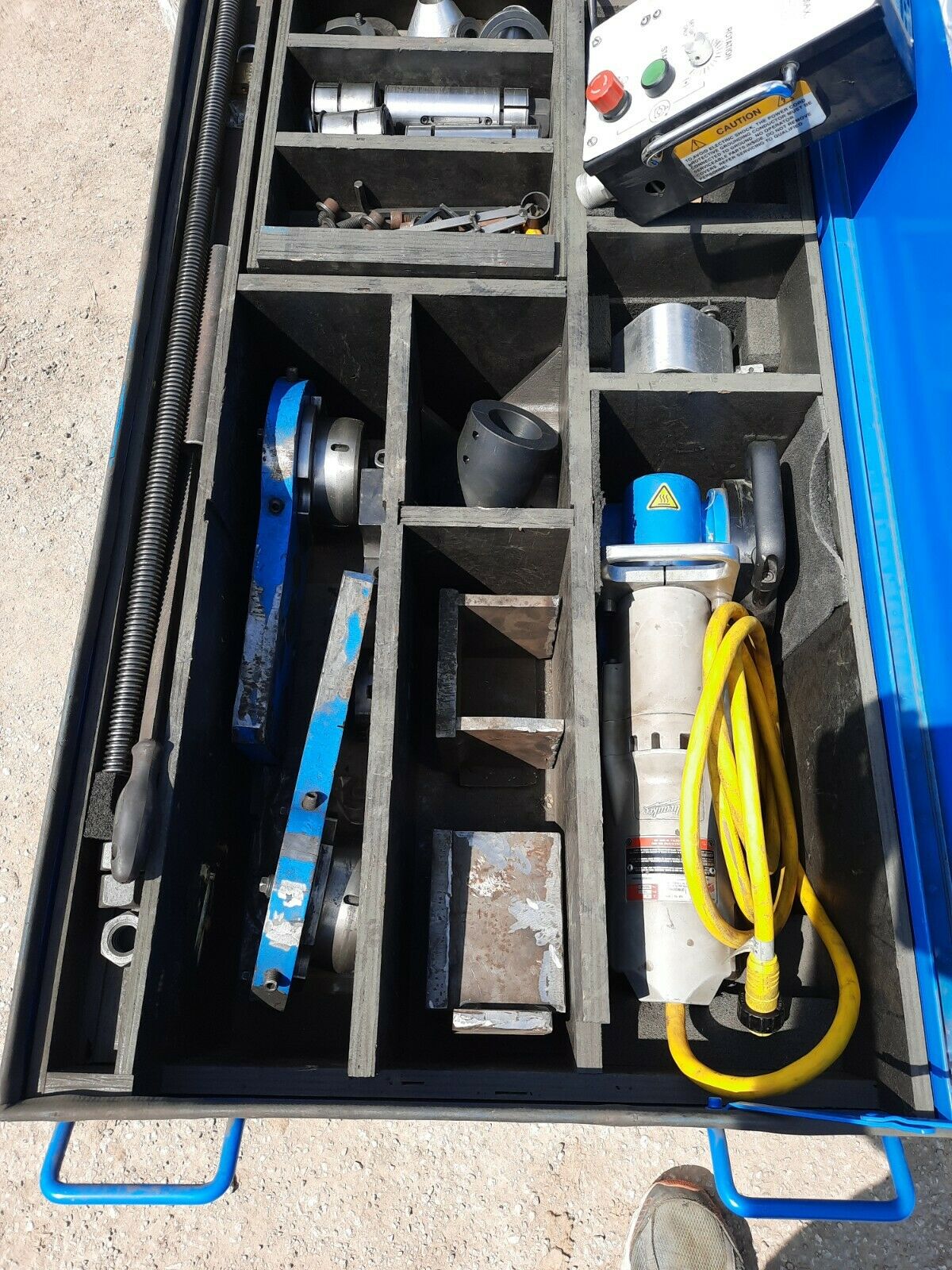 Climax BB 5000 Portable Line Boring Machine with Small Bore Kit Tools