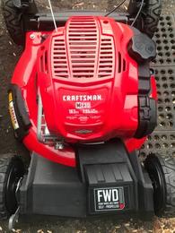 electric self propelled lawn mower
