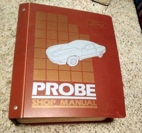 Photo 1989 Ford Probe shop manual - $25 (Drexel Hill) lsaquo image 1 of 2 rsaquo Shadeland near Plumstead (google map)