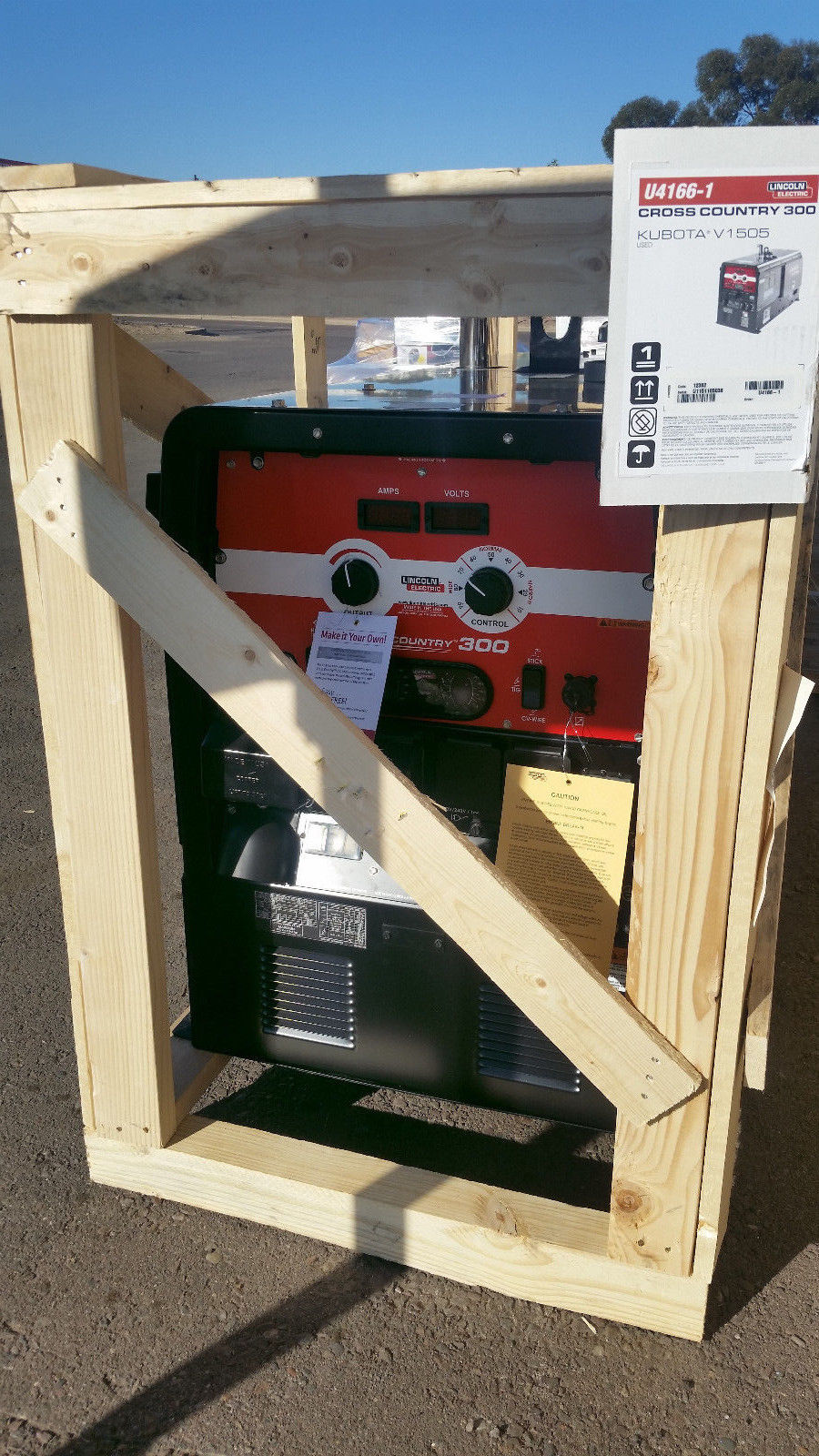 2015 Lincoln Cross Country 300 Pipe Welder K41661 Tools For Sale