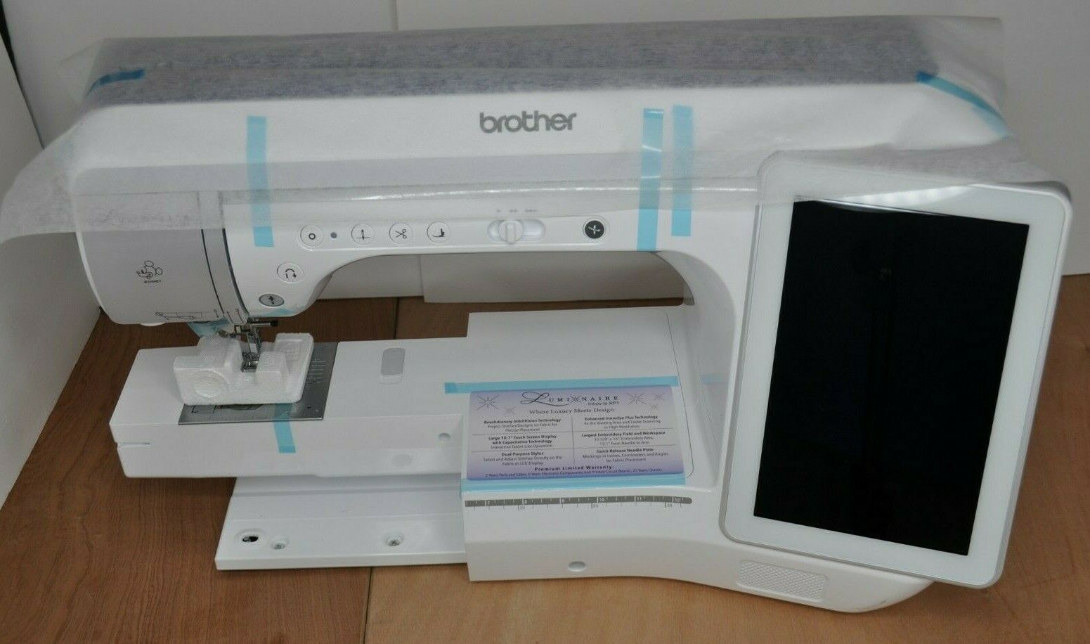 Brother Luminaire Innovis XP1 Sewing Embroidery Machine with Accs