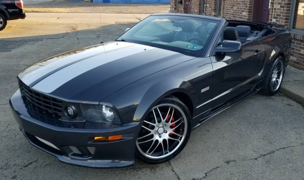 Photo 2007 Ford Mustang Saleen H-281 3V Convertible - Charcoal Grey Metallic - $24,995 (Superior Motorsport - New Castle PA.)