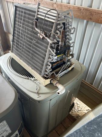 Trane 1.5 ton 18,000 Btu condenser whole house a/c with coil $200 ...
