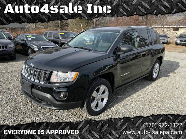 Photo 2012 Jeep COMPASS SPORT, VERY LOW MILES, WARRANTY. - $11,900 (WE FINANCE EVERYONE WITH LOW DOWN PAYMENT)