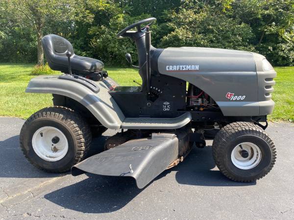 Craftsman Lt Wide Mower Deck Lawn Tractor Garden Items For Sale Pocono