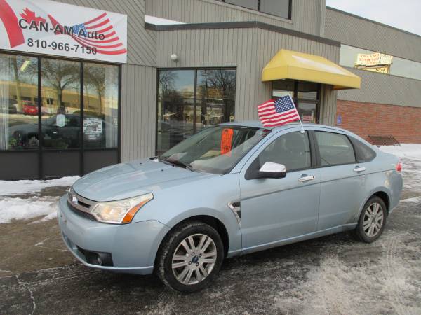 Photo 2008 Ford Focus SE................. Manual95k miles35mpgNew Brakes - $4,450 (CAN-AM AUTO EXCHANGE, 2700 pine grove ave unit 2)