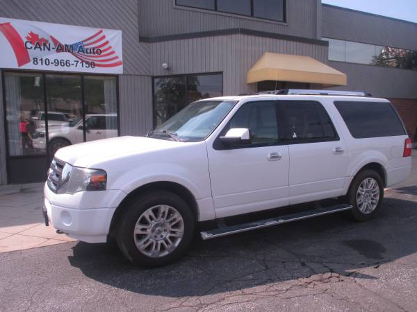 Photo 2011 Ford Expedition Limited Max 4x4...............Loaded7 Passenger - $14,950 (CAN-AM AUTO EXCHANGE, 2273 Wadhams, Kimball)