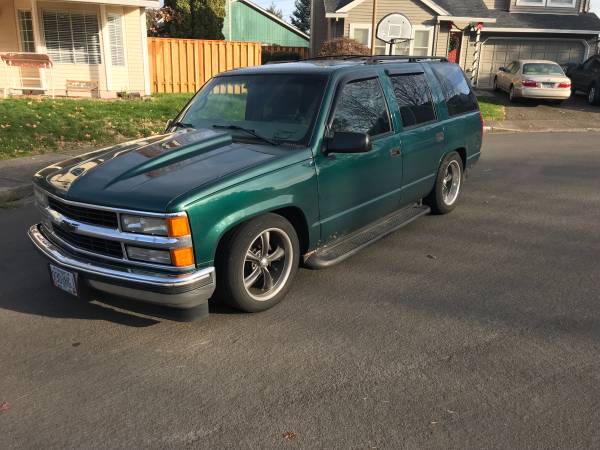 1997 Chevy Tahoe 2wd Lowered 5500 Beaverton Cars Trucks