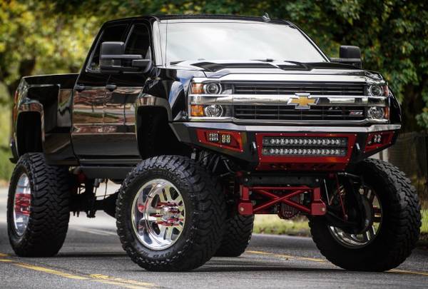 2015 CHEVROLET SILVERADO 2500 4X4 DIESEL CUSTOM LIFTED 1OWNER US TRUCK ...