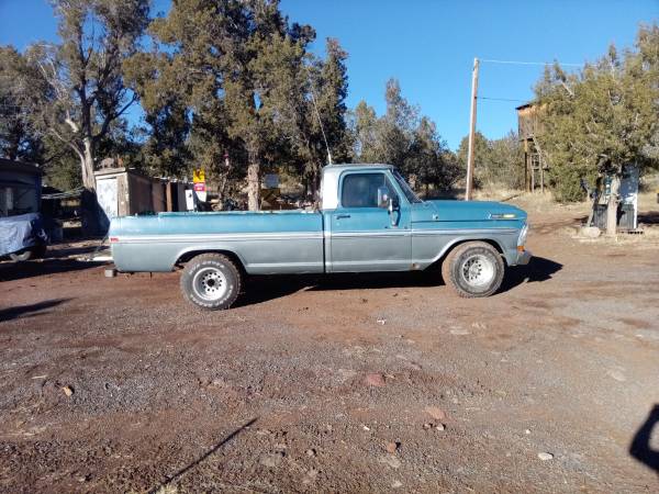 Photo 1970 f-100 ford - $5,000 (Ash Fork)