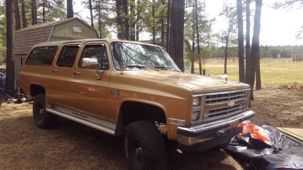 1989 Chevy suburban - $4000 | Cars & Trucks For Sale | Prescott, AZ ...