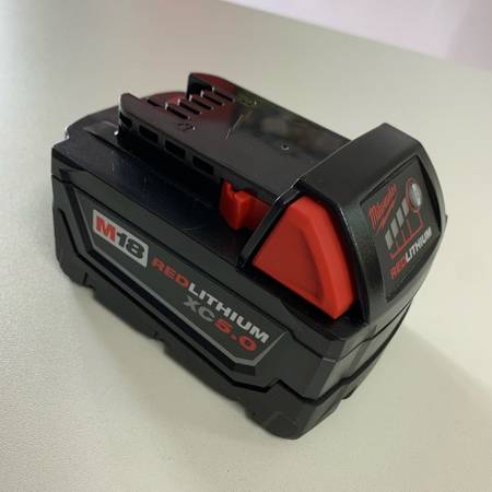 Milwaukee *Authentic* 48-11-1850 M18 Redlithium 5.0Ah Battery Pack $85 ...