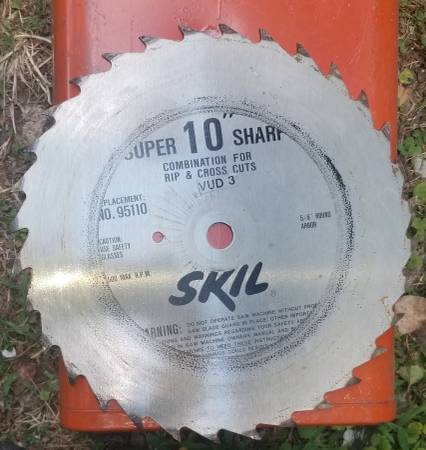 Photo SKIL Super Sharp 10 inch SAW Blade - $10 (Brier Creek RTP) lsaquo image 1 of 2 rsaquo Page Road near Angier Ave (google map)