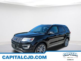 Photo Used 2017 Ford Explorer Limited w Class II Trailer Tow Package for sale