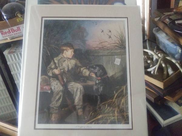 Photo RJ Mcdonald duck hunting print ne cornhuskers signed numbered - $60 (Rapid City) lsaquo image 1 of 6 rsaquo (google map)