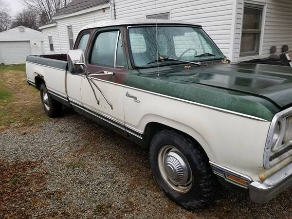 1977 Dodge D200 Adventurer pick up truck big block - $1500 ...