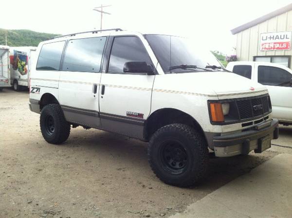 lifted gmc safari van for sale