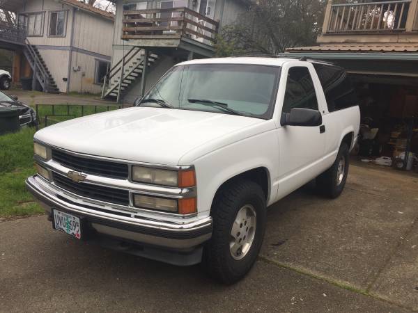 95 Chevy 2 Door Tahoe 3000 Roseburg Cars Trucks For Sale