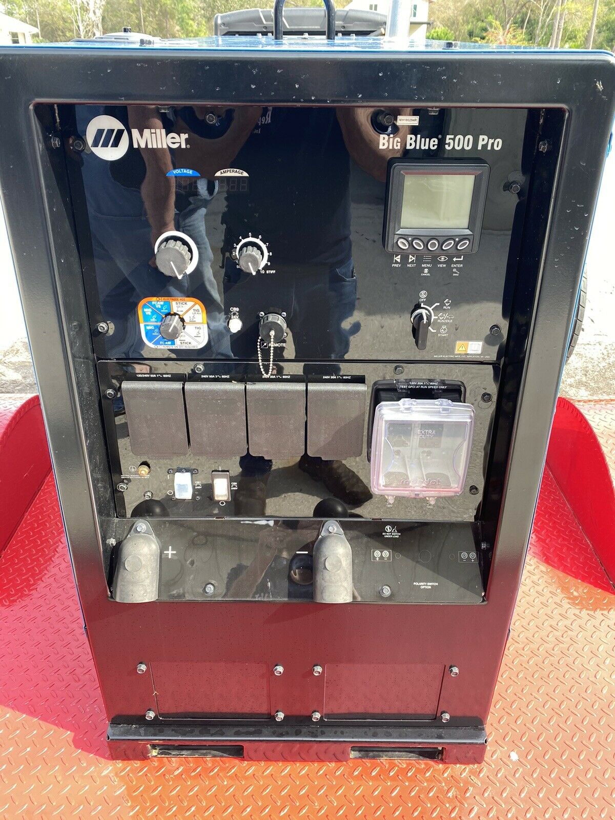 2017 Miller Big Blue 500 Pro, Kubota Diesel Welder generator Tools