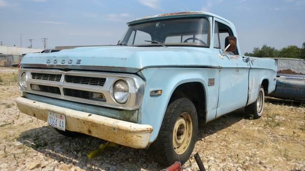 1970 Dodge D100 Short Bed Sweptline - $1900 | Cars & Trucks For Sale ...