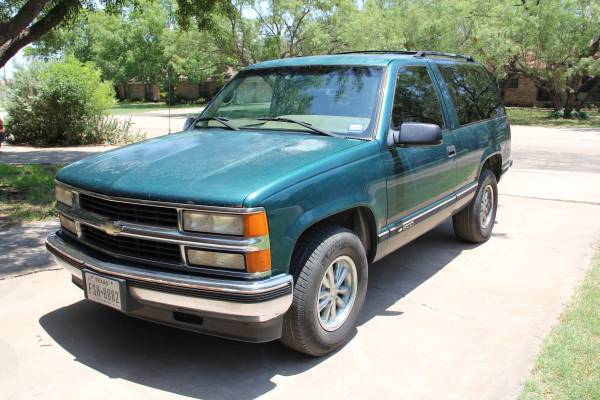 1996 Chevrolet Tahoe 2 Door 2 Wheel Drive San Angelo Tx