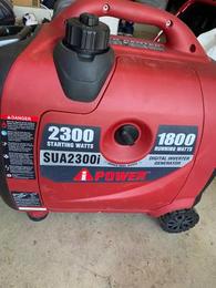 A-iPower Inverter Generator SUA2300i 2300 Watt $400 | Tools For Sale ...