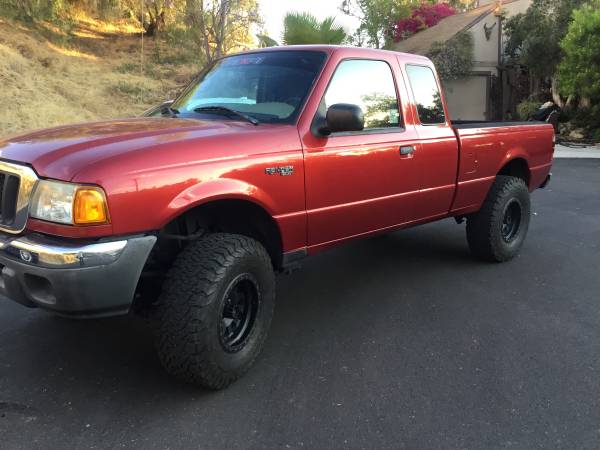 Photo 2005 ford ranger super cab 4x4 low miles,super nice truck,many extras - $8,500 (Sandiego)