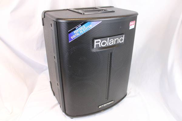 Roland BA-330 Portable Stereo PA System Battery Powwred Speaker $600 ...