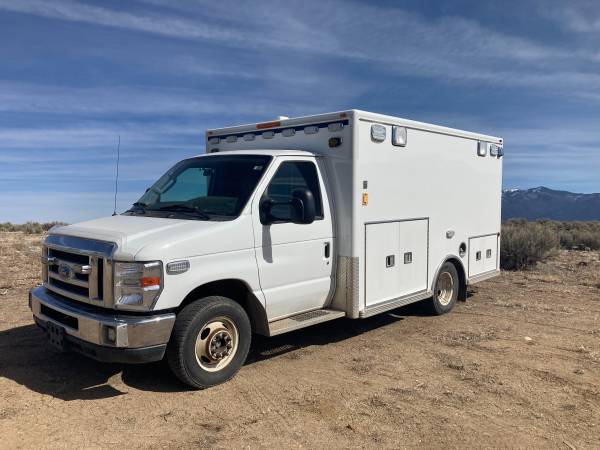 10 Ford 50 Ambulance 16 500 Taos Cars Trucks For Sale Santa Fe Nm Shoppok