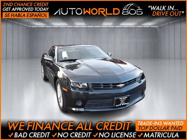 Photo 2014 Chevrolet Chevy Camaro LS Coupe 2D (- as low as $495 Down oac Bad Credit OK)