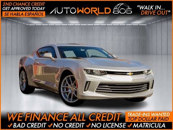 Photo 2017 Chevrolet Chevy Camaro LT Coupe 2D (- as low as $495 Down oac Bad Credit OK)