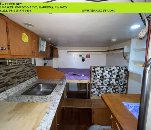Photo MOBILE HOME CAMPER VAN LIFE TINY HOME GMC SAVANA G3500 1239 ONLY 95K V6 - $29,500 (GARDENA LOS ANGELES DELIVERY)