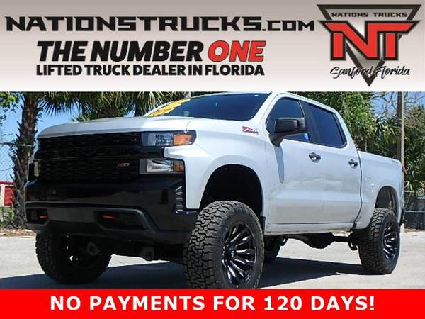 Photo 2020 CHEVY 1500 TRAILBOSS Z71 Crew Cab 4X4 LIFTED TRUCK - LOW MILES - $56,995 (CENTRAL FLORIDA)