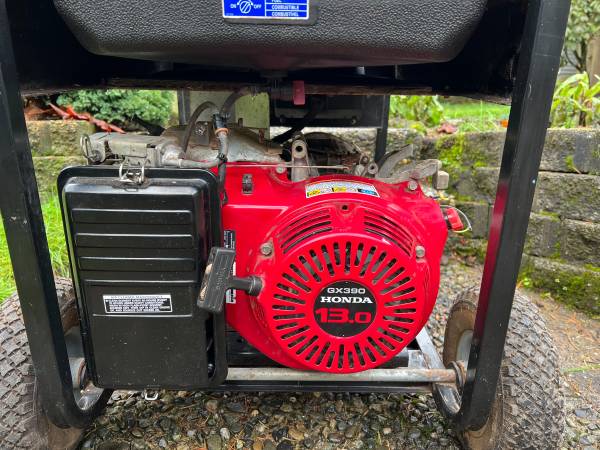 PowerBoss 7000 Watt Portable Generator w/ Honda Engine $650 | Tools For ...