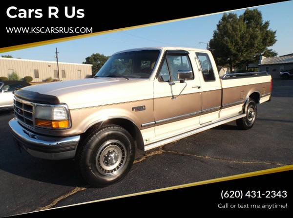 Photo Like new 1992 Ford F250 ext cab only 92k miles - $14,995 (Chanute)
