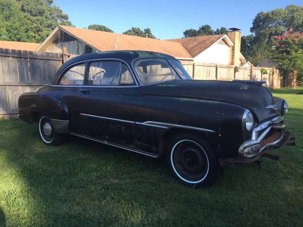 1951 Chevy Deluxe Coupe Rat Rod Project Car - $3900 | Cars & Trucks For ...