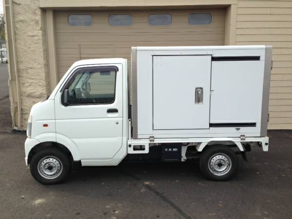 2005 Suzuki Carry Japanese Mini Truck 4wd Insulated Cold Storage Box T ...