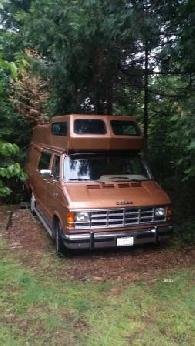 1988 dodge camper van for sale
