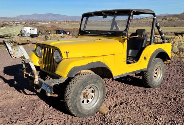 Photo 1969 Willys Jeep CJ5 and New Body - $8,000 (Susanville)