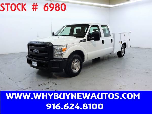 Photo 2013 Ford F350 Utility  Crew Cab  Only 37K Miles - $39,980 (Rocklin)