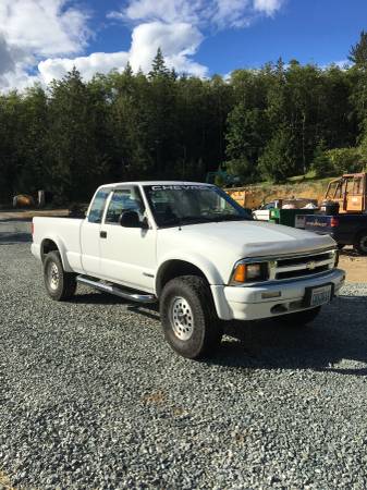 1995 Chevy S10 Zr2 4500 Sedro Woolley Cars Trucks For