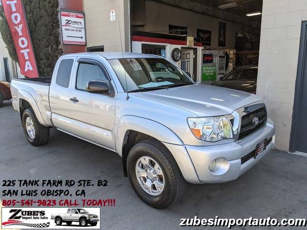 Photo 2006 TOYOTA TACOMA ACCESS CAB PRERUNNER 2WD V6 6FT BED-AFFORDABLE - $14,995 (SLO39S TACOMA  4RUNNER CONNECTION-ZUBES)