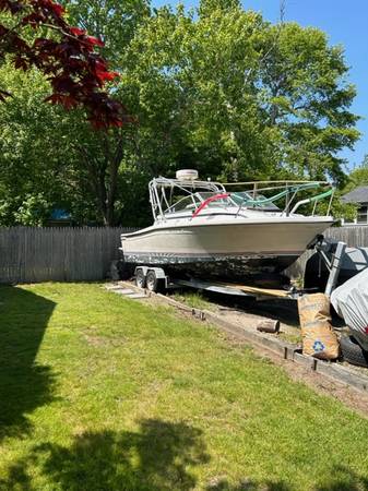 24Ft 1985 Bayliner With Trailer $750 | Boats For Sale | South Coast, MA ...